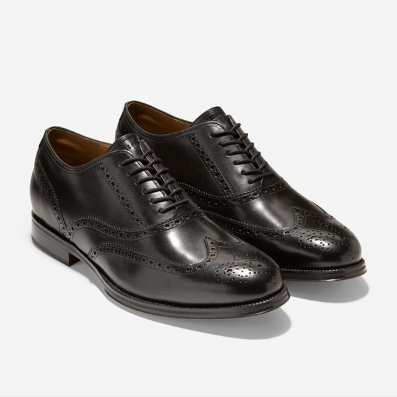 Cole HAAN Modern Classics Wingtip Oxford Dress SHOES NEW 9.0 - Picture 1 of 14